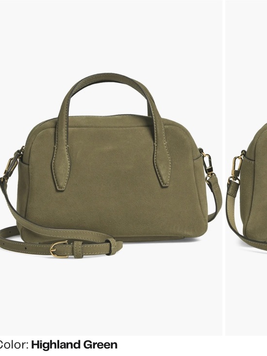 Madewell Handbags - Madewell  Suede Crossbody Bag. Get ready for fall !! Great for back to school